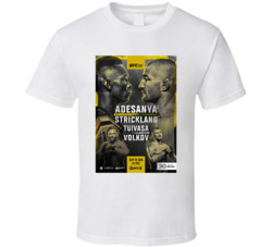 Adesanya Strickland Ufc 293 T Shirt