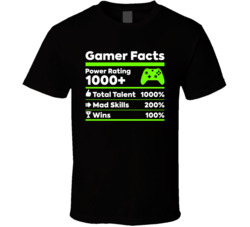 Gamer Facts T Shirt