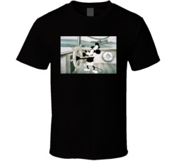 Steamboat Willie Frame T Shirt