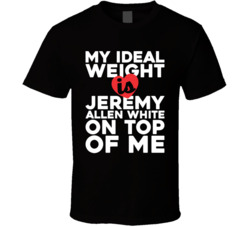 Ideal Weight Jeremy White Top Of Me Essential T Shirt
