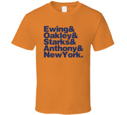 Ewing Oakley Starks Anthony New York T Shirt