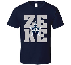 Ezekiel Elliott Zeke 21 Big Letters T Shirt