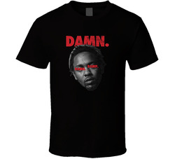Kendrick Lamar Damn Big Head Worn Look T Shirt