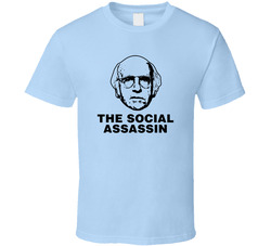 Larry David Social Assassin T Shirt