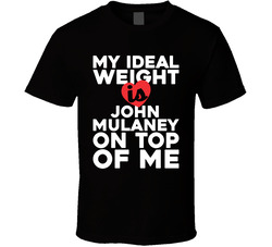 Ideal Weight John Mulaney On Top Of Me T Shirt