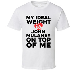 Ideal Weight John Mulaney On Top Of Me White T Shirt