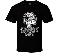 Arrogant Bastard Ale Black T Shirt