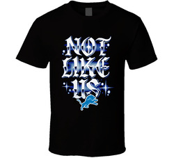 Not Like Us Detroit T Shirt