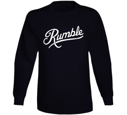 Rumble Johnson Worn Look Long Sleeve T Shirt