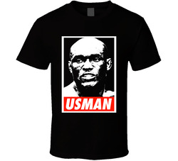 Kamaru Usman Mma Fighter Martial Arts Fan T Shirt