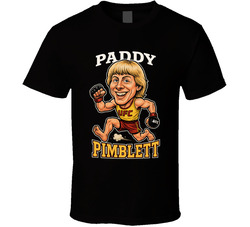 Paddy Baddy Pimblett Mma Fighter Caricature T Shirt