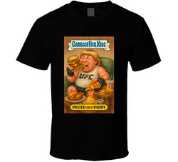 Pigged-out Paddy Garbage Pale Parody T Shirt