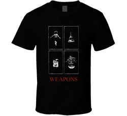 Weapons Horror Movie Fan Worn Look T Shirt