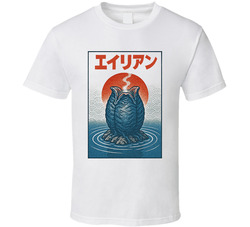 Alien Ovomorph Japanese Style Sci-fi Science Fiction Fan T Shirt