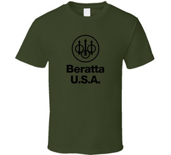 Beretta Usa Gun Firearms Enthusiast Fan T Shirt
