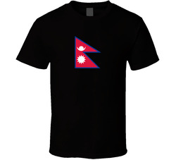 Nepal Flag Revolution T Shirt