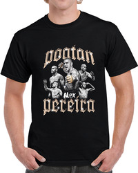 Alex Poatan Pereira Mma Fighter 90s Style T Shirt