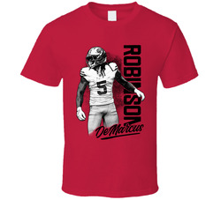 Demarcus Robinson Wide Receiver Football Game Day Fan Worn Look T Shirt