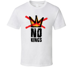 No Kings Protest Anti Fascist T Shirt