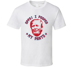 I Pooped My Pants Trump Anti Fascist No Kings Protest T Shirt