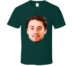 Quinn Hughes Big Head T Shirt