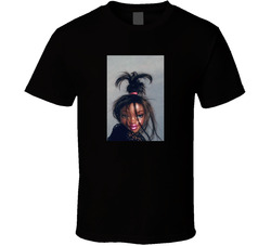 Black Girl Doll Meme Messy Hair T Shirt
