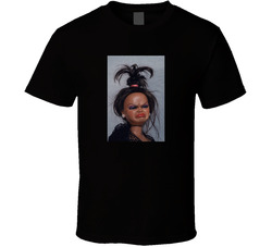 Black Girl Doll Meme Messy Hair Disgust Expression T Shirt