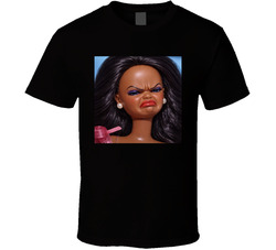 Black Girl Doll Meme Disgust Stank Face Expression T Shirt