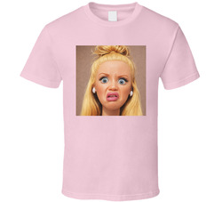 White Doll Baffled Disgust Face Meme T Shirt