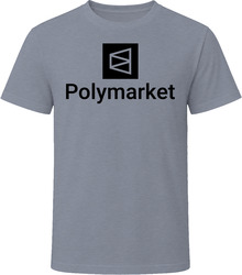 Polymarket Stacked Logo Prediction Market Betting Fan T Shirt