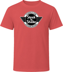 Steak N Shake Fast Food Diner Fan T Shirt