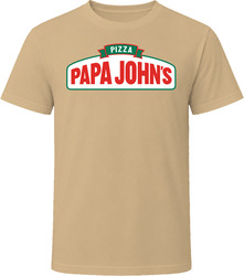Papa Johns Pizza Fast Food Restaurant Foodie Fan T Shirt