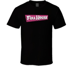 Full House TV Show Distressed T Shirt