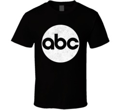 ABC Logo Distressed T Shirt