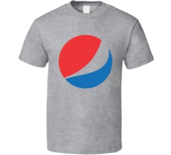 Pepsi Logo Distressed T Shirt