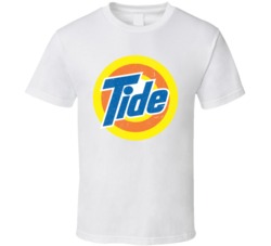 Tide Detergent Distressed Logo T Shirt