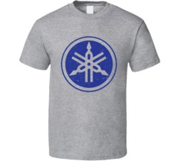Yamaha Logo Distressed T Shirt