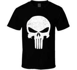Punisher Distressed T Shirt