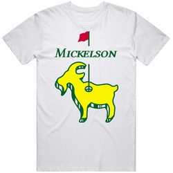 Phil Mickelson Goat Masters Champion Golf T Shirt