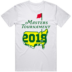 Master Tournament Golf Logo 2019 T Shirt
