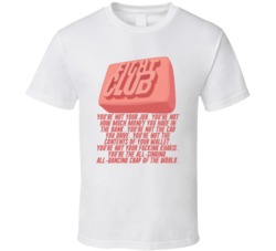 Soap Fight Club You're Not Your Job Movie Quote T Shirt 33221489