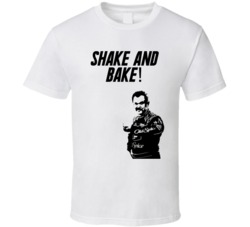 Talladega Nights Cal Silhouette Shake And Bake! Quote T Shirt 33231944
