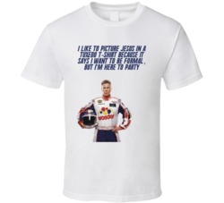 Talladega Nights Ricky Bobby I Like To Picture Jesus In A Tuxedo T-shirt Because It Says I Want To Be Formal, But I'm Here To Party Quote T Shirt 33232505