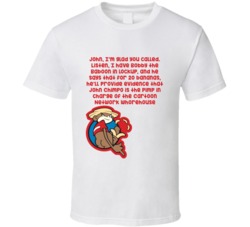 John Chimpo Is The Pimp In Charge Of The Cartoon Network Whorehouse Cool Super Troopers 2001 Johnny Chimpo T Shirt 33377593