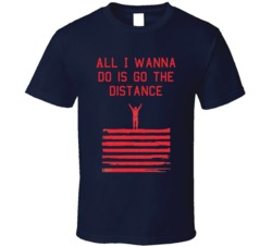 Rocky Balboa All I Wanna Do Is Go The Distance Stairs Movie Quote T Shirt 33533647