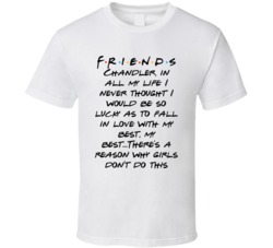 Monica's Proposal Friends Logo Tv Fan T Shirt 34475897