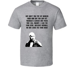 Bullshit Asshole No One Likes The Tuna Here Fast And Furious Dom T Shirt 34478848