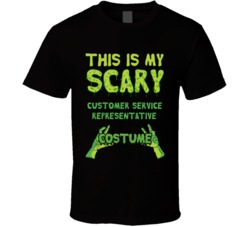 This Is My Scary Customer Service Representative Costume Halloween Custom T Shirt 34486459