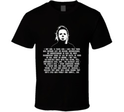 I Met Him, 15 Years Ago Halloween Michael Myers Movie Fan T Shirt 34666228