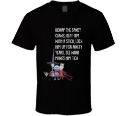 Lock Him Up For Ninety Years, See What Makes Him Tick Nightmare Before Christmas Lock Shock And Barrel T Shirt 34714395